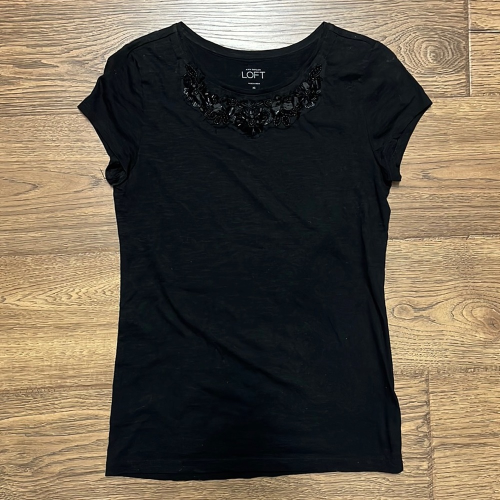 LOFT Embellished T-shirt